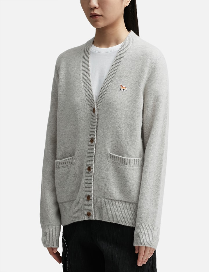 MAISON KITSUNÉ BABY FOX PATCH BOXY CARDIGAN