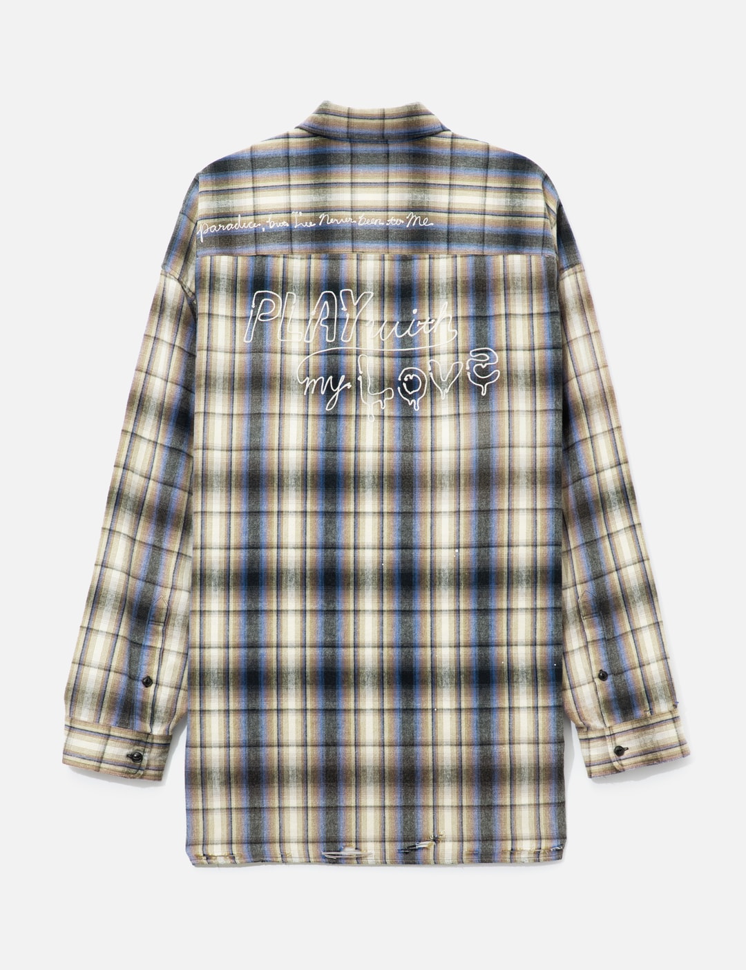 Vintage Like Check Shirt view 9