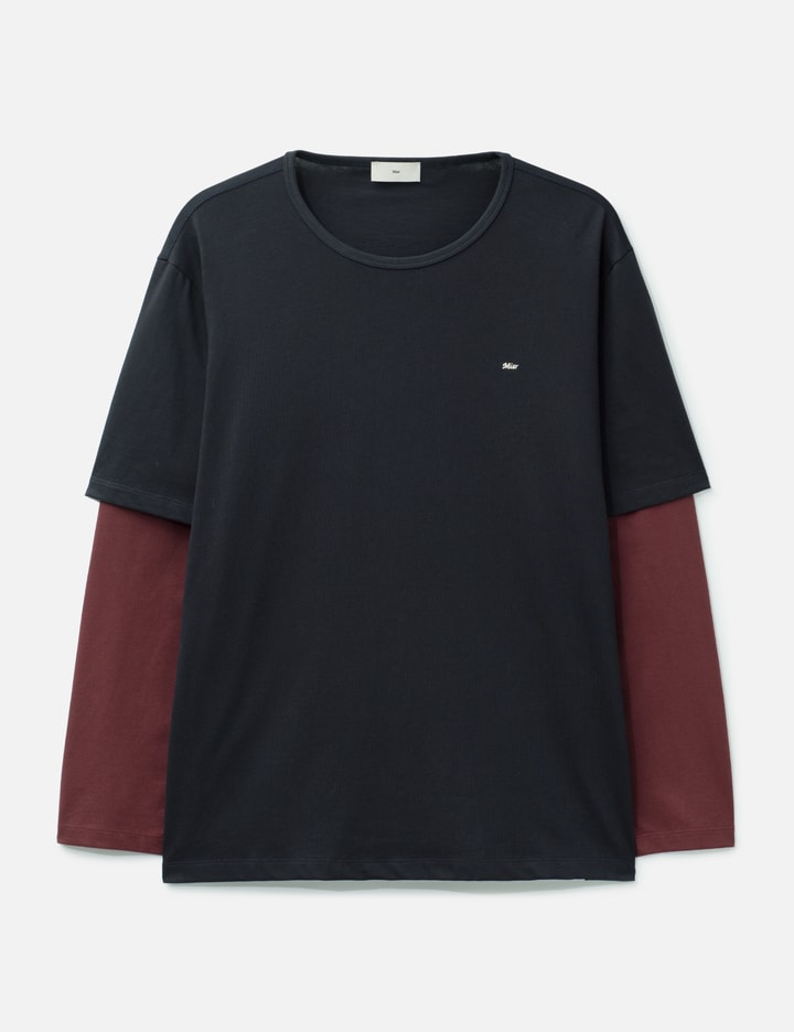 MIER Brad Double-Sleeve T-Shirt
