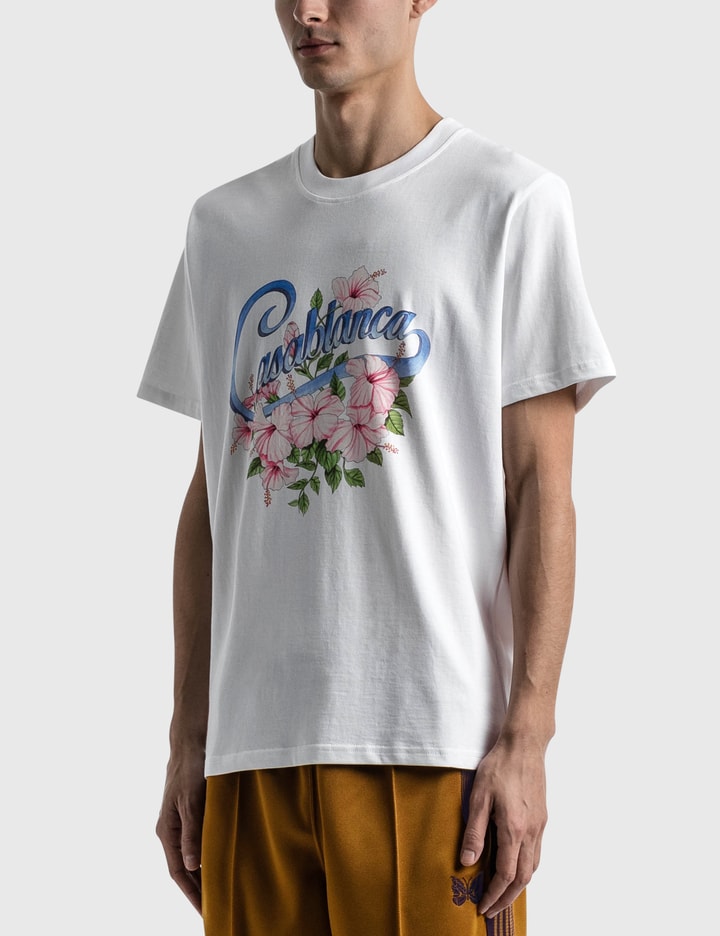 Hibiscus Printed T-shirt Placeholder Image