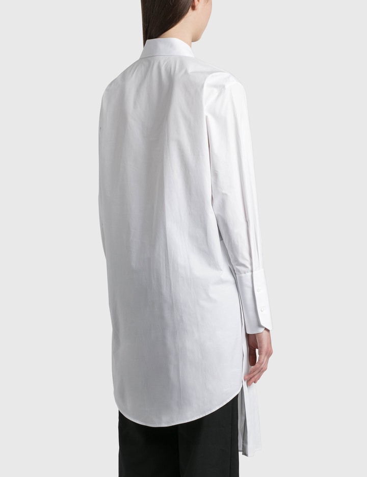 Popeline Plisse Shirt Dress Placeholder Image