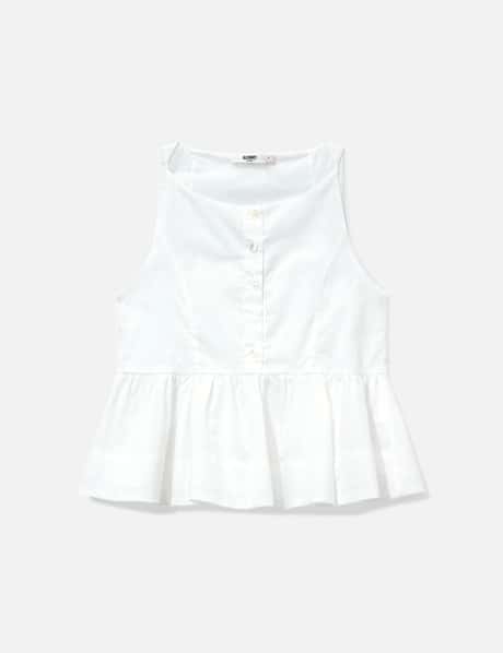 G Ruffled Button Blouse view 6