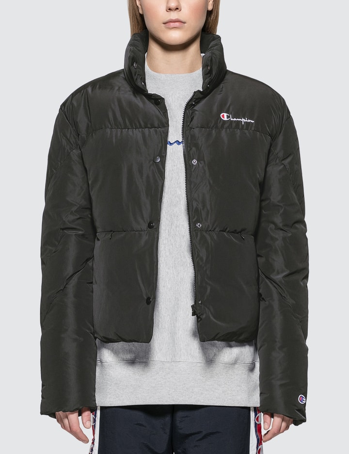 Back Script Puff Down Jacket Placeholder Image