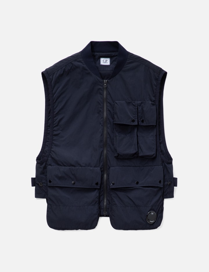 C.P. Company Cotton Mixed Zipped Cardigan
