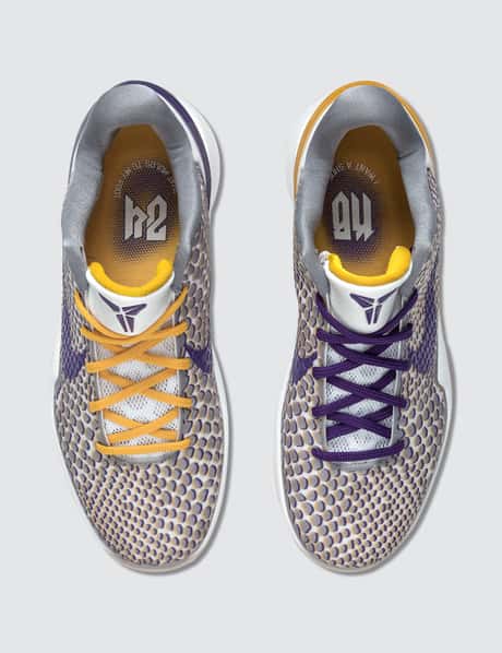 Men's Nike Zoom Kobe 6 3D Lakers Basketball shoes