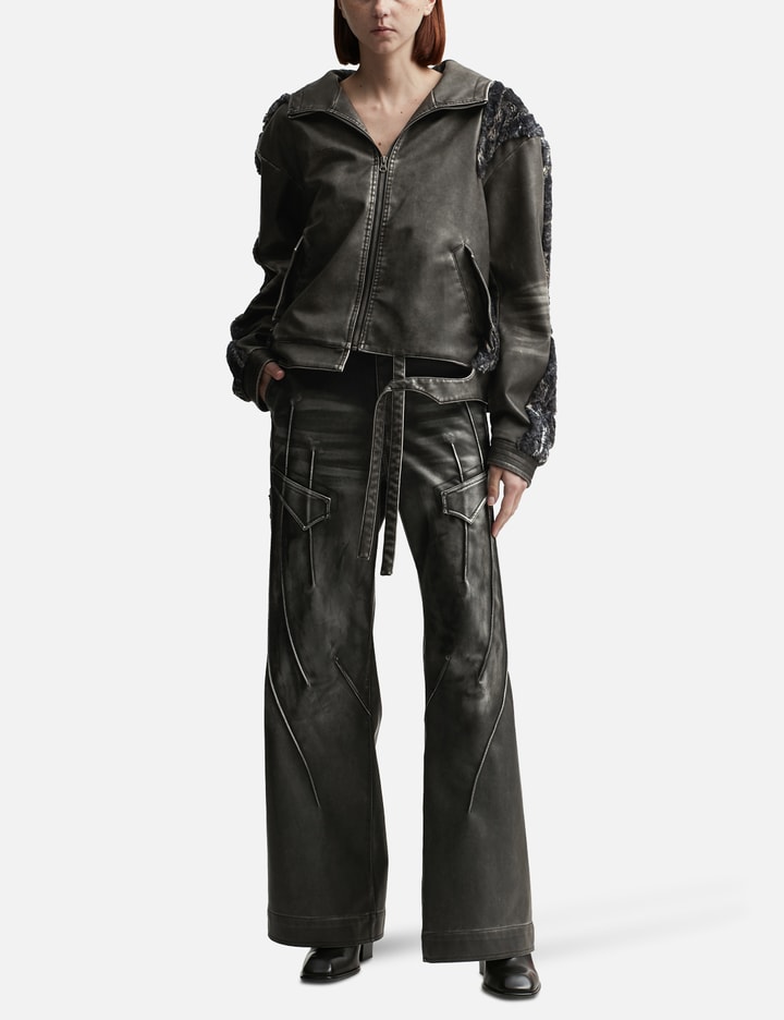 Swamp Faux Leather Jacket Placeholder Image