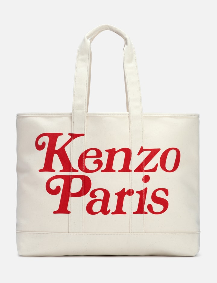 Shop Kenzo Utility Large Tote Bag In White
