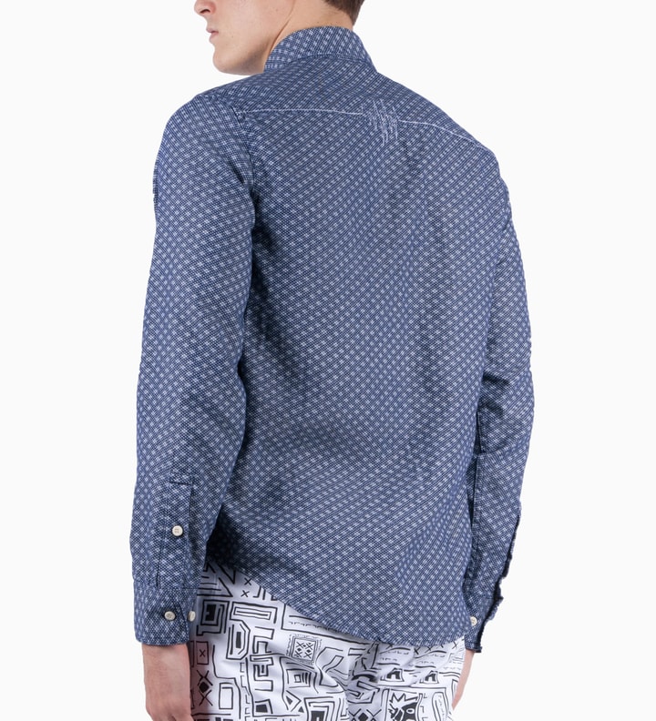 Indigo Clouds L/S Woven Shirt Placeholder Image