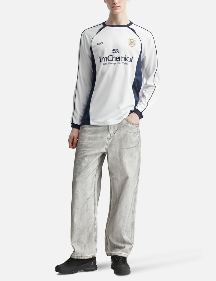 Lmc Chemical Soccer Long Sleeves Jersey In White