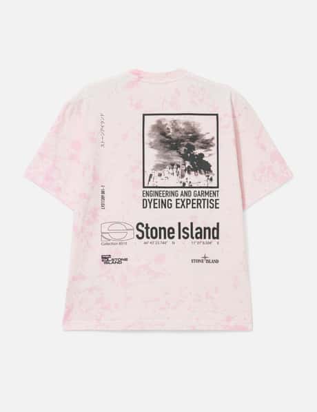 Combed Organic Cotton Jersey 'Paintball' Treatment Short Sleeve T-Shirt view 8