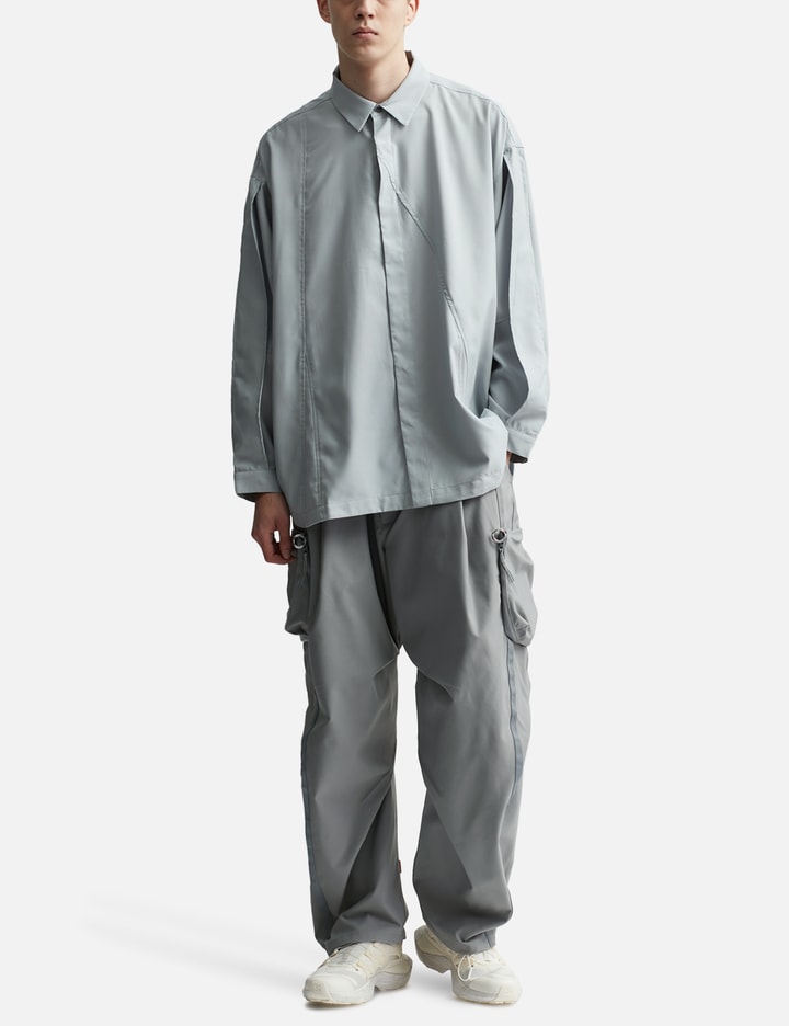 Goopimade “8se-01p" 4dx.module Tech Utility Pants In Grey