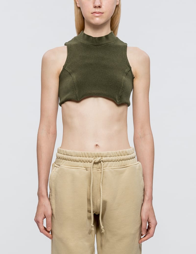 yeezy crop top