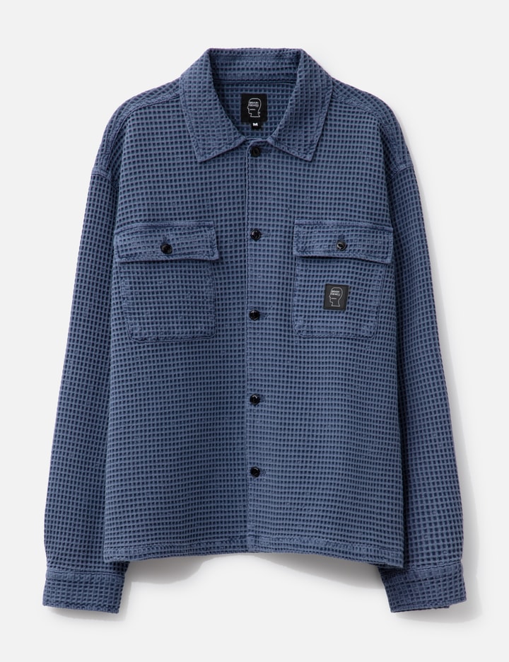 Waffle Button Front Shirt Placeholder Image