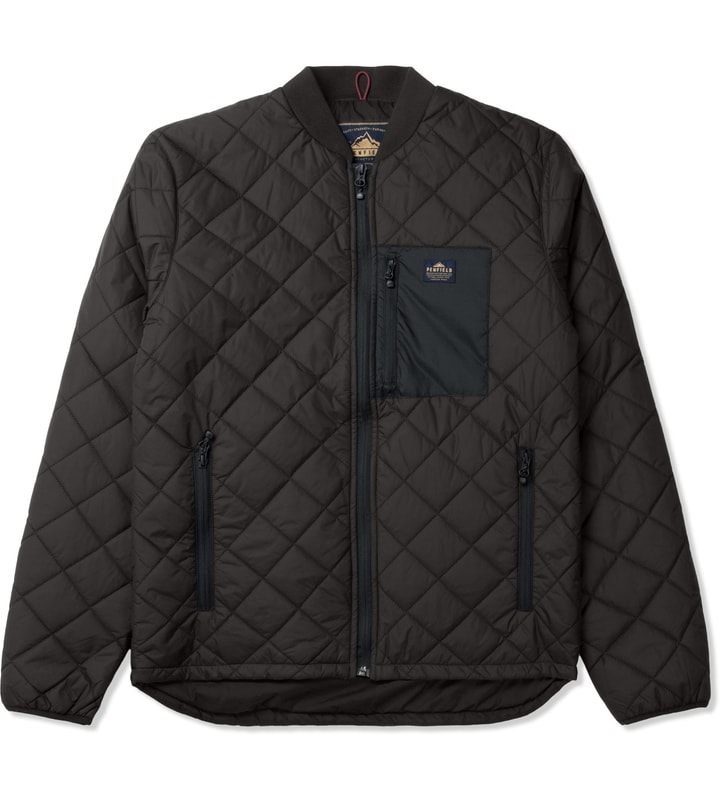 Black Kasota Quilted Layer Jacket Placeholder Image