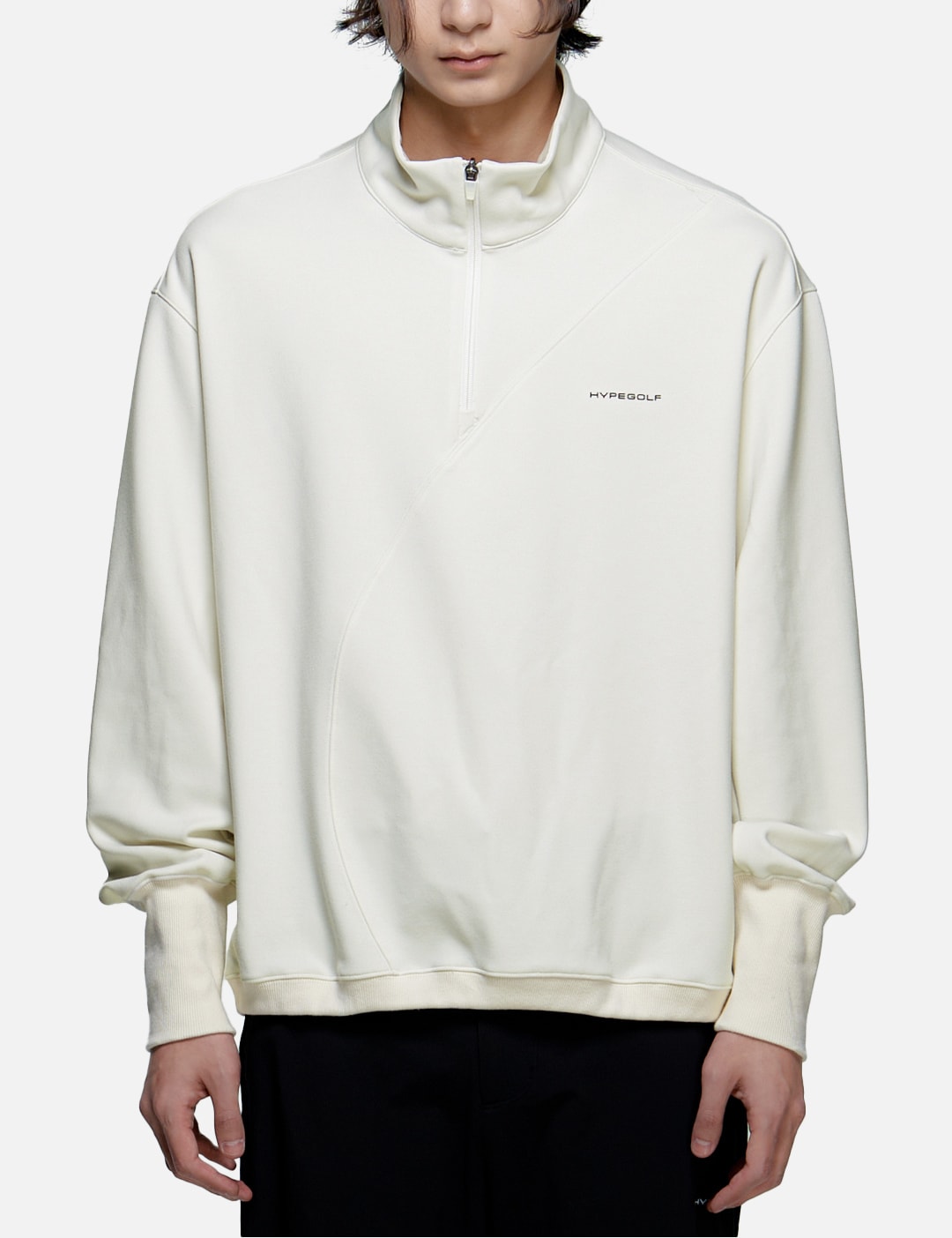 X POST ARCHIVE FACTION (PAF) Half-Zip Sweatshirt view 16