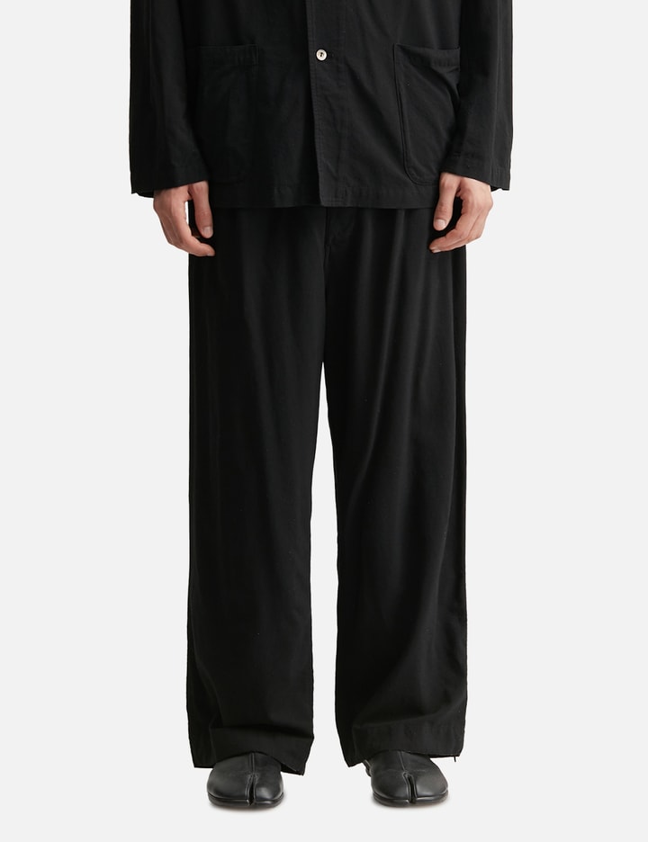 HERILL Silk Cotton Nep Work Pants