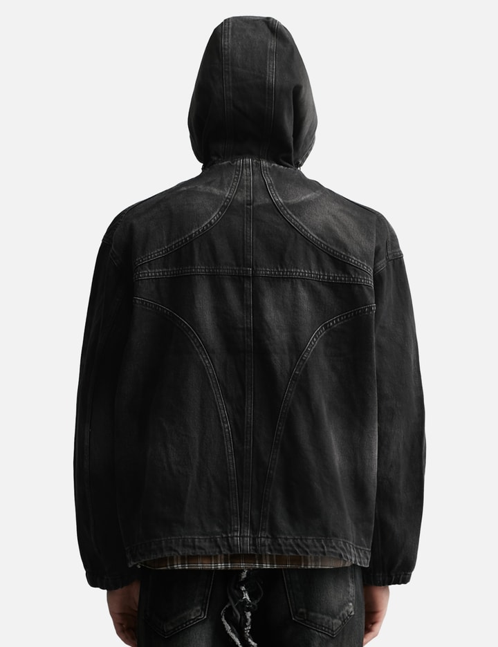 Denim Zip-Up Hoodie Placeholder Image