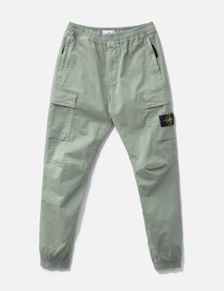 Stone Island Cotton Twill Cargo Pants