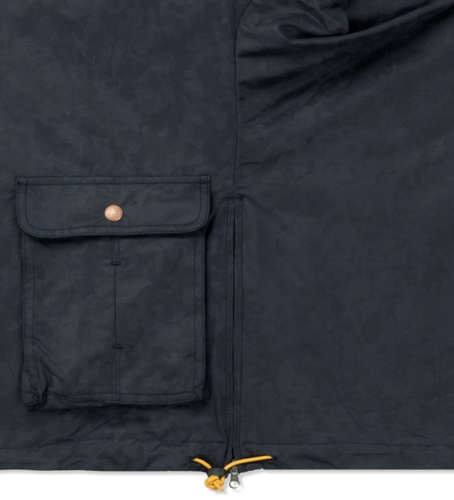 Black Leopard Wideneck Anorak Jacket Placeholder Image