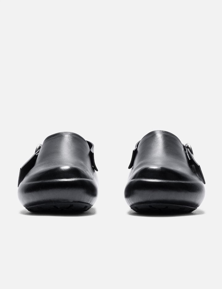 Jil Sander Leather Clogs In Multi