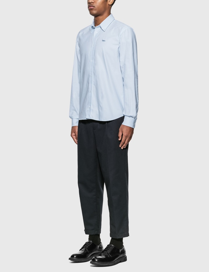 Maison Kitsuné Fox Embroidery Classic Shirt