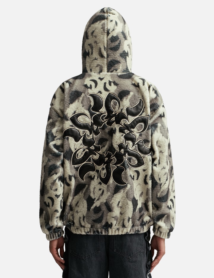 PATTERN FLEECE HOODIE Placeholder Image