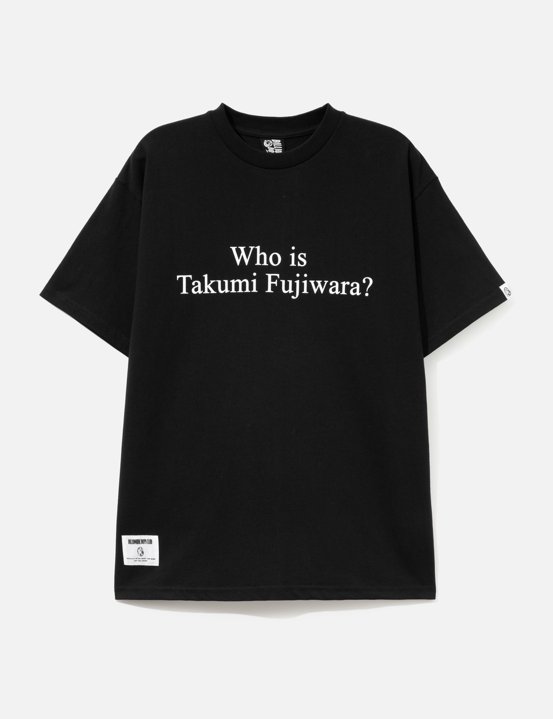 Initial Billionaire Boys Club X D Cotton T-shirt 3 In Black/黑色/블랙/ブラック