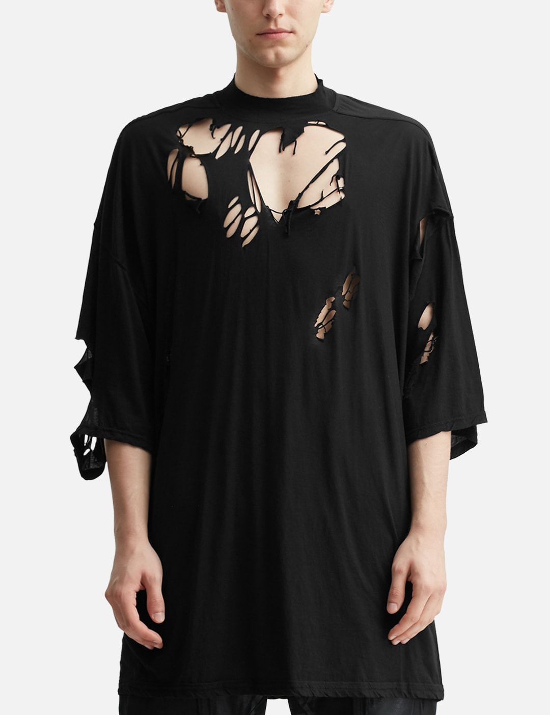 Rick Owens - Rick Owens X Champion メッシュ トミー Tシャツ | HBX  