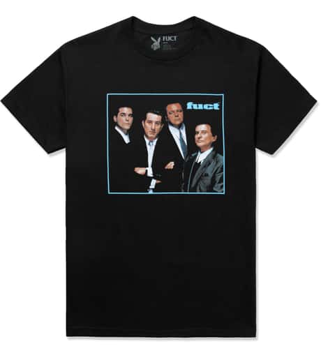 FUCT - Black Goodfellas T-Shirt | HBX - Globally Curated Fashion  