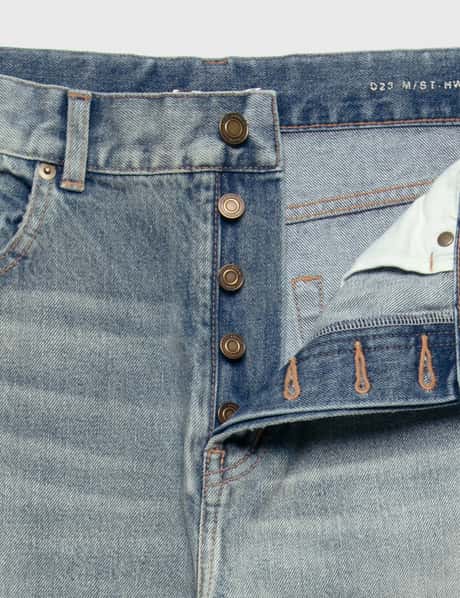 Saint Laurent - High Waisted Straight Jeans | HBX - ハイプビースト  