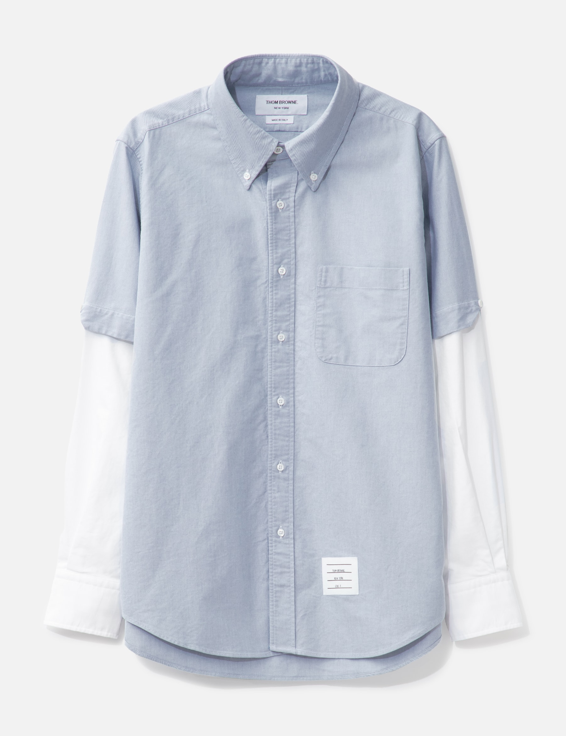 Oxford Stacked Sleeve Shirt view 16