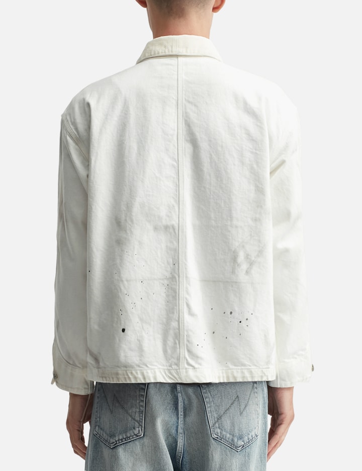 "Black & White" Washed Coverall Jacket Placeholder Image