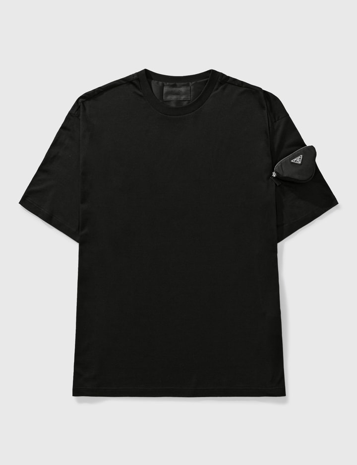 Cotton T-shirt With Pouch Placeholder Image