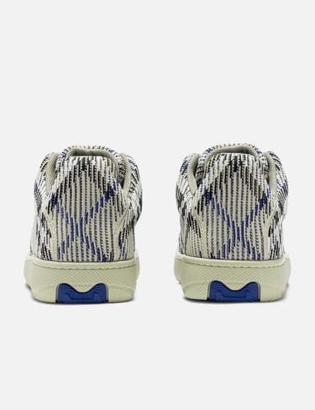 Check Knit Box Sneakers view 10