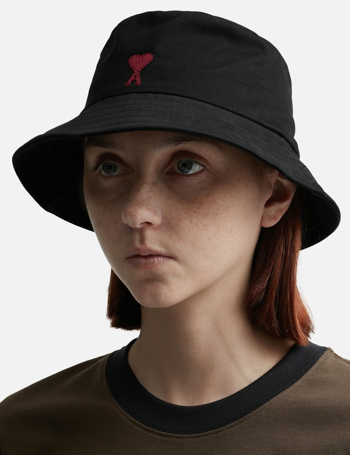 Red Ami de Coeur Embroidery Bucket Hat Placeholder Image