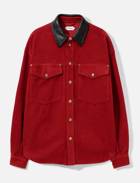 Versace Corduroy Velvet Blouson