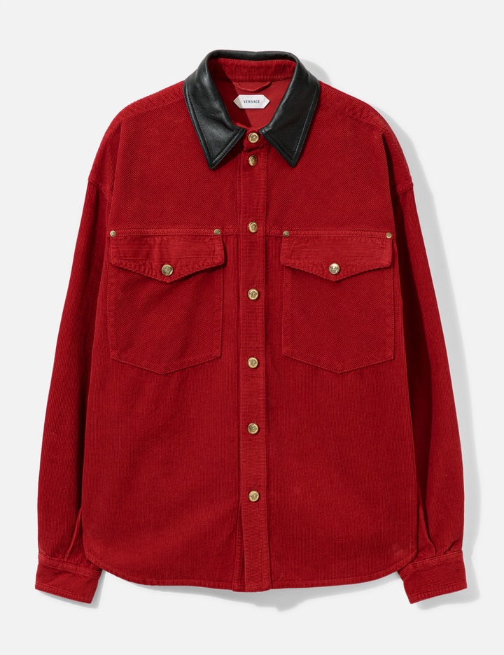 Versace Corduroy Velvet Blouson