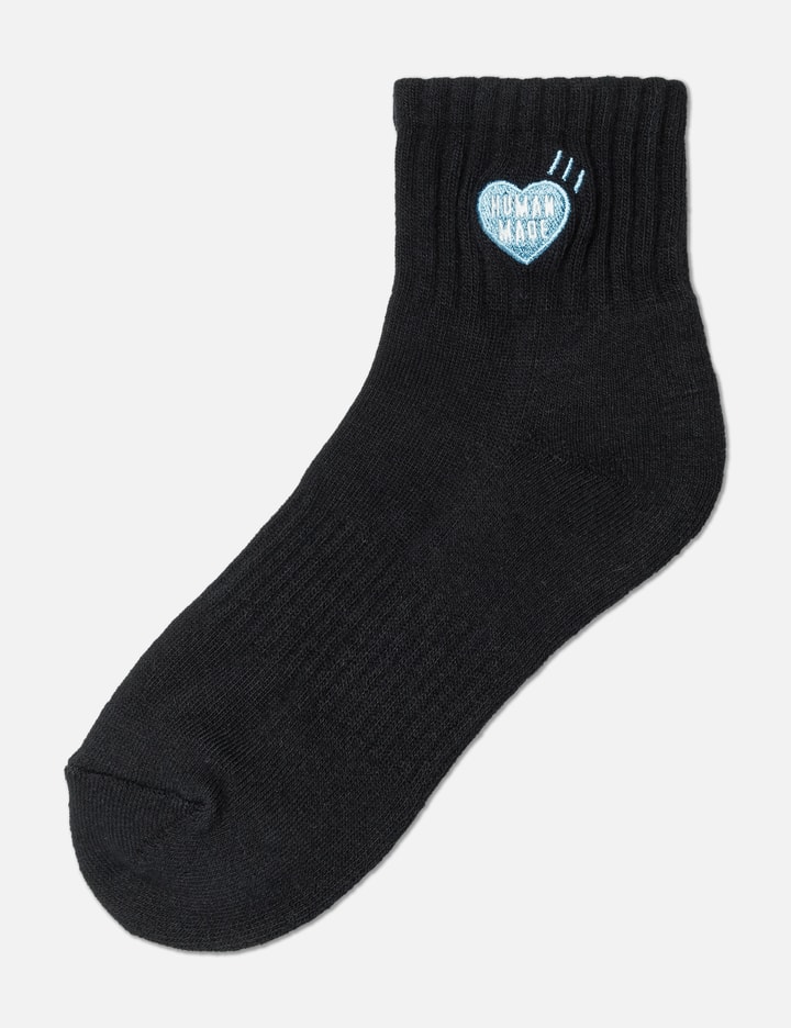 Shop Human Made Pile Short Socks In Black