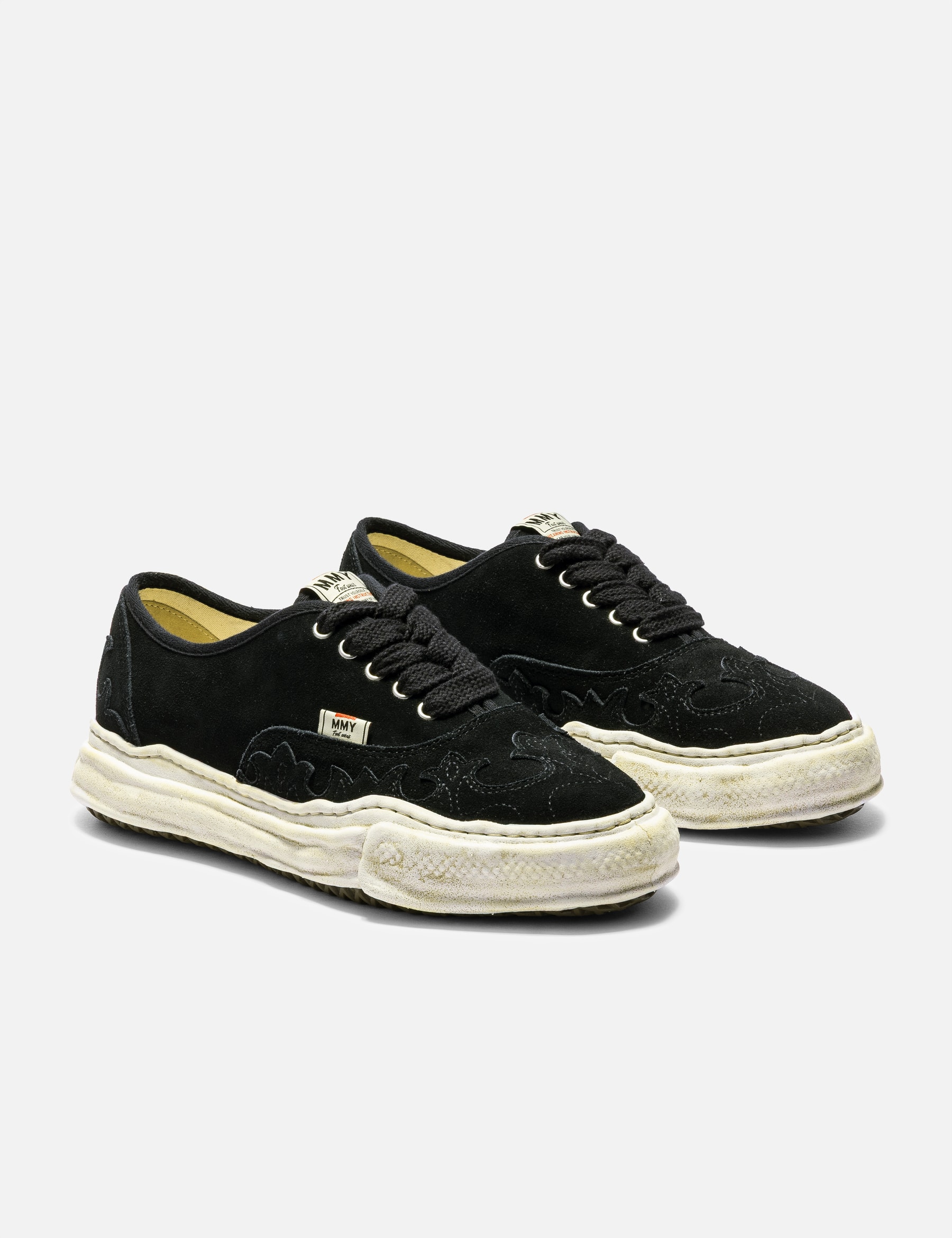 "BAKER" Original Sole Western Detail Suede Low-Top Sneaker view 16