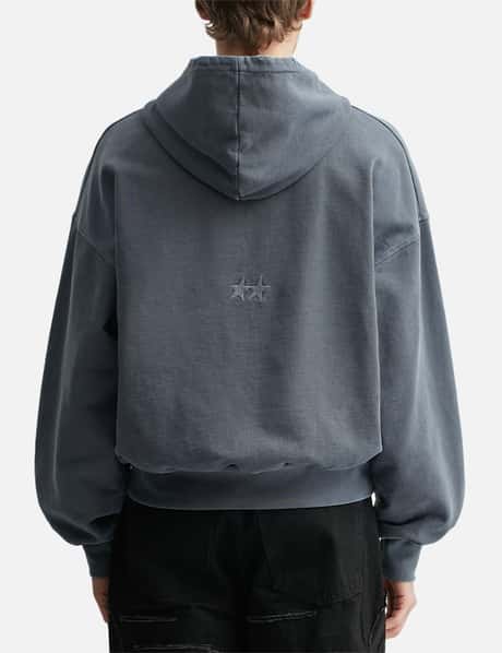 Pigment Dyed Blue Icon Hoodie view 12