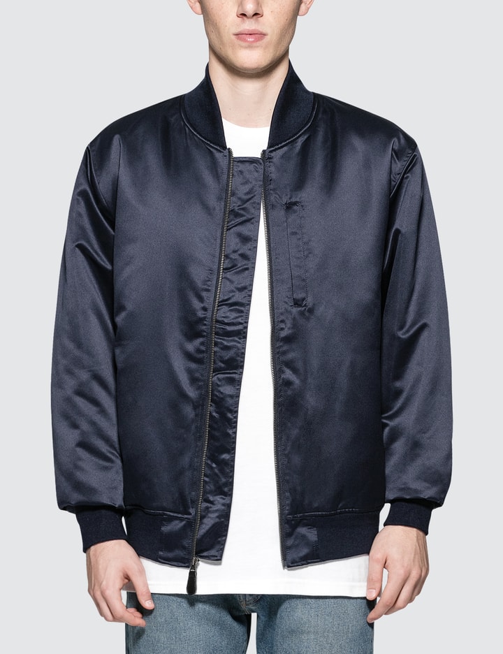 Emory Satin Bomber Jacket Placeholder Image