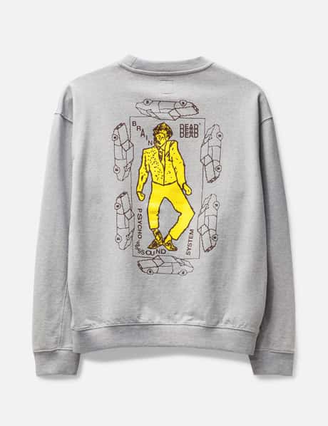 Brain Dead - PROGRESSIVE ARTISTRY CREWNECK SWEATSHIRT | HBX 
