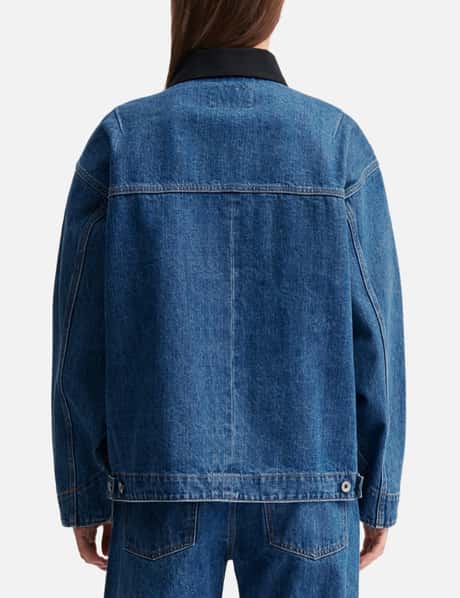 Bandana Embroidery Denim Jacket view 12