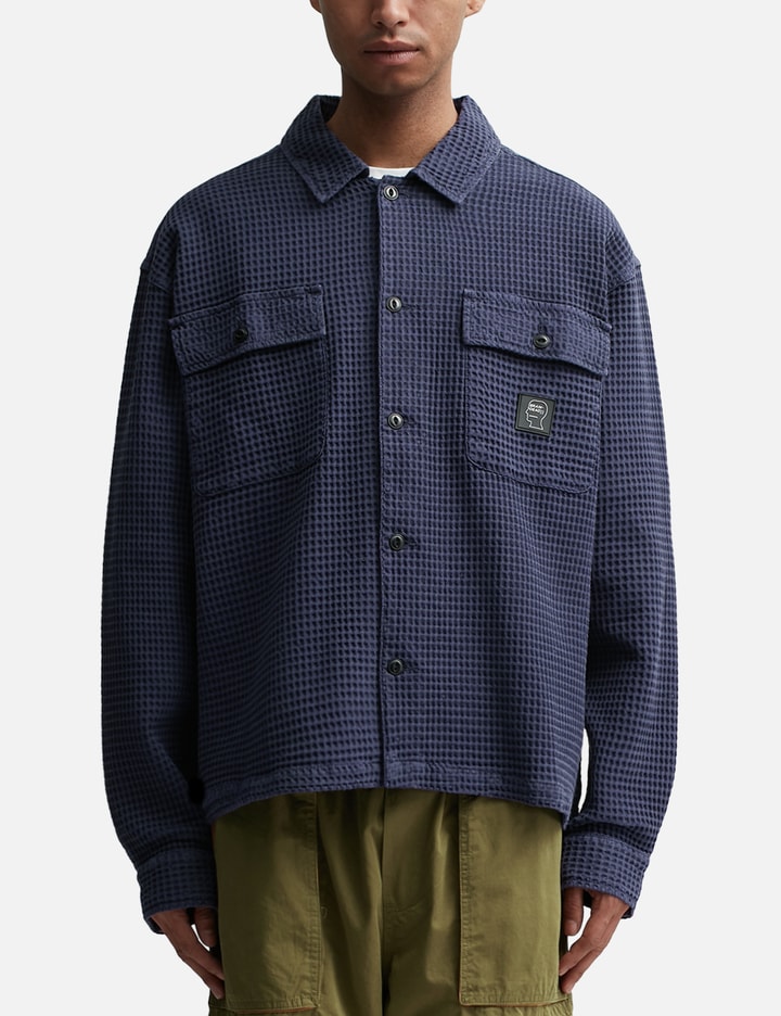 Waffle Button Front Shirt Placeholder Image