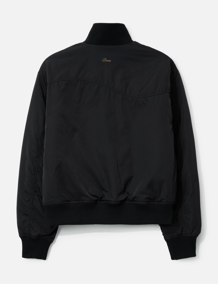 Dime Insulated Bomber In Black