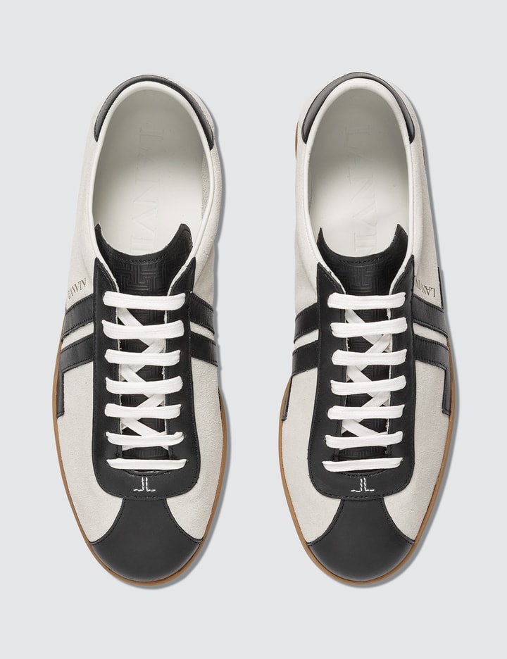 JL Low Top Sneaker In Nappa And Suede Placeholder Image