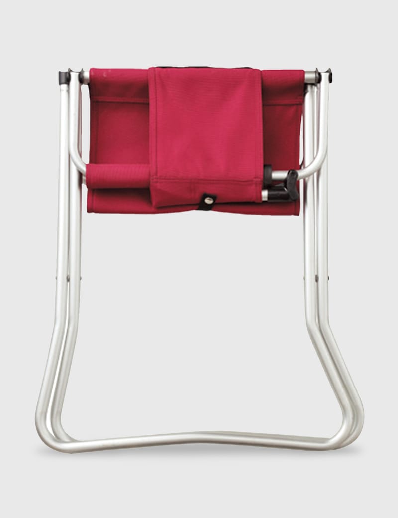 snow peak red folding chair