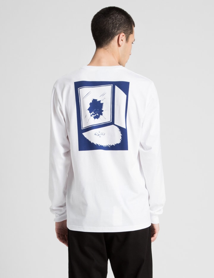 White/Navy PSC JacobÍs Corner Fuck It L/S T-Shirt Placeholder Image