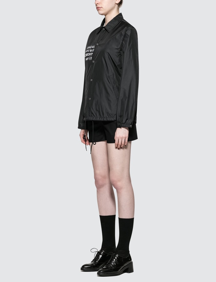 Sacai x Fragment Design - Sacai X Fragment Coach Jacket | HBX 
