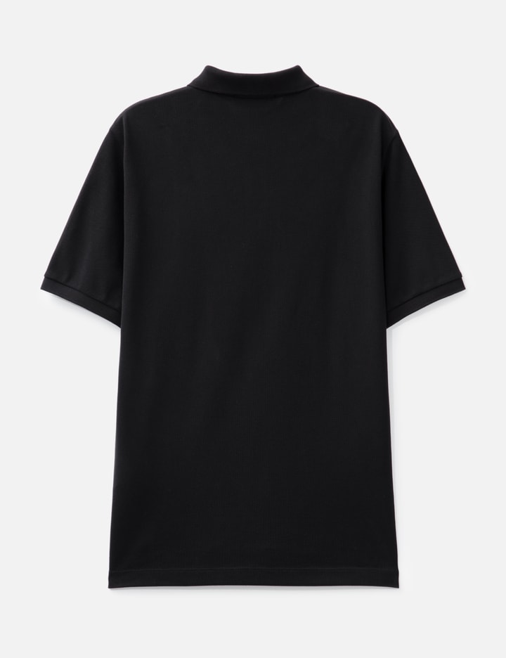 Stone Island Black Piquet Polo Shirt